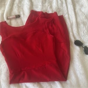 Designer Red dress